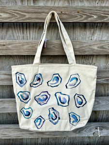Hand Painted Zipper Totes