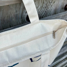 Load image into Gallery viewer, Hand Painted Zipper Totes
