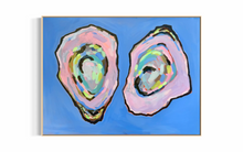 Load image into Gallery viewer, Oyster Pair on Blue
