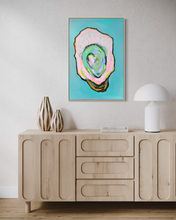 Load image into Gallery viewer, Oyster on Turquoise
