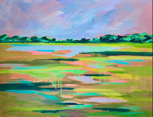 Green Hue Landscape