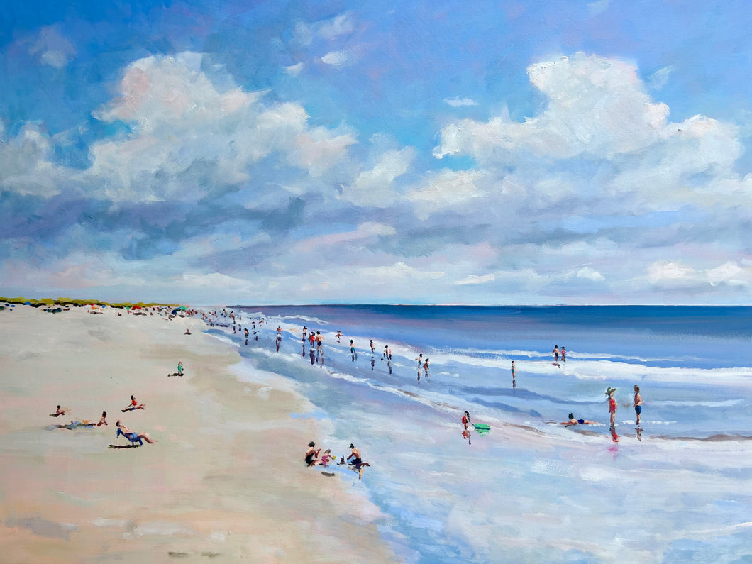 Beachcombers in July