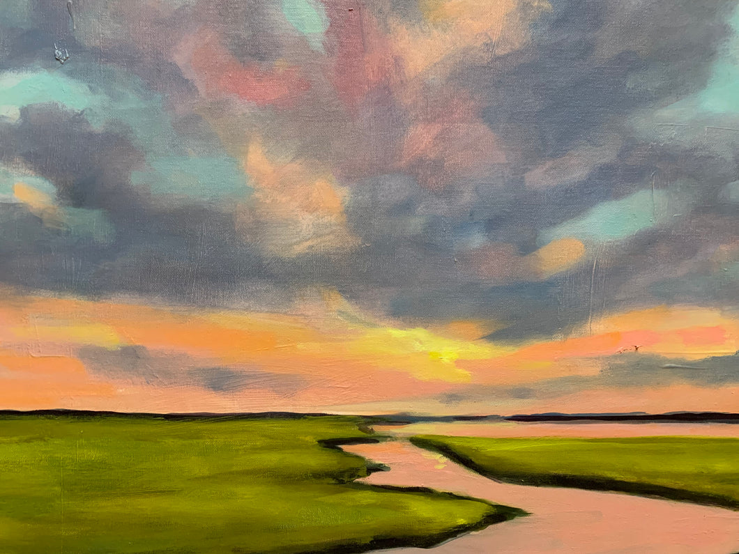Sunset and Marsh