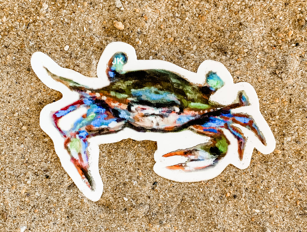 Blue Crab sticker